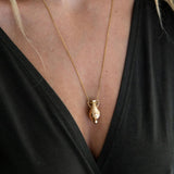 Amphora Necklace | Bronze