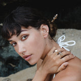 Neptune Hair Pin | Silver