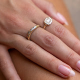 Eros Champagne Diamond Band