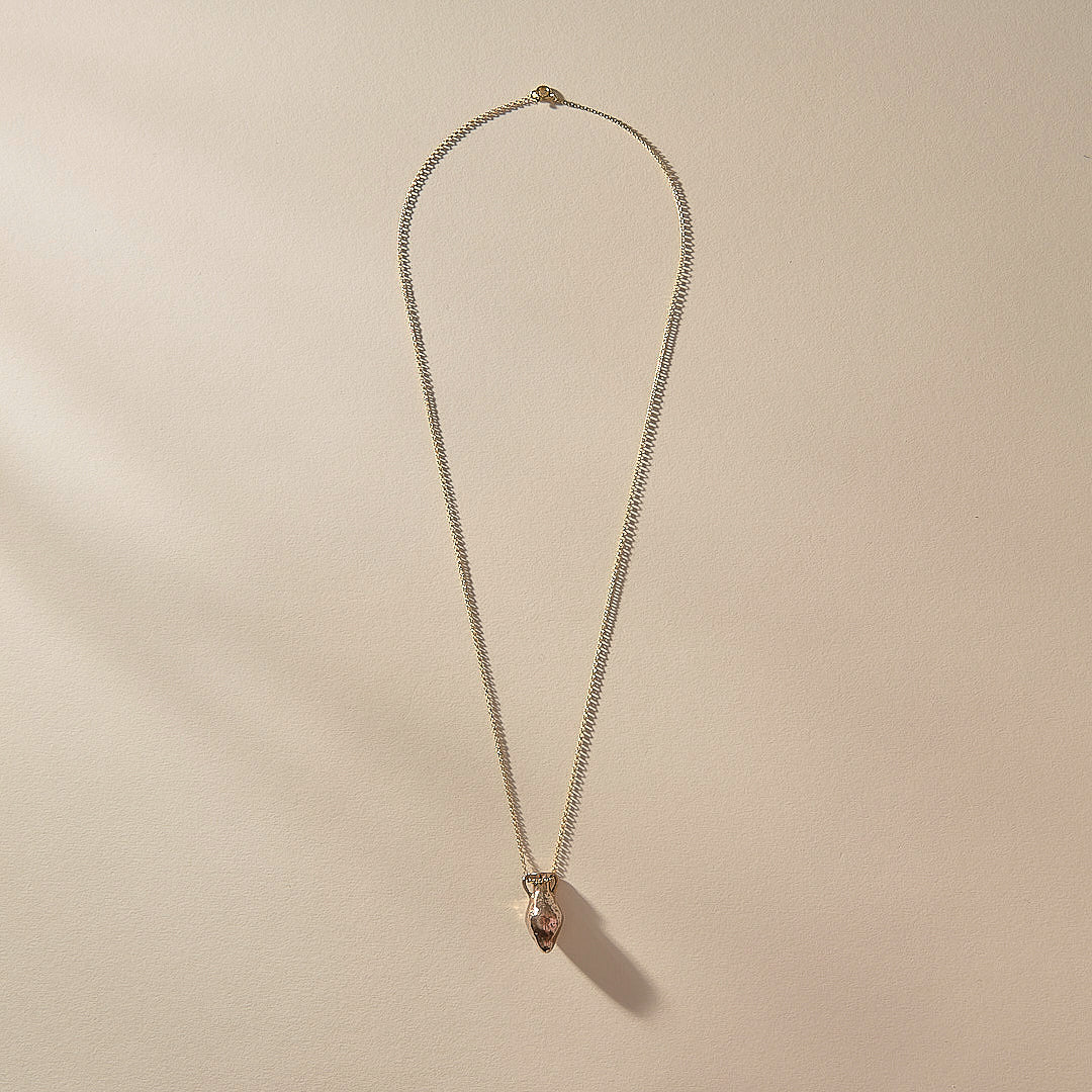 Amphora Necklace | Bronze
