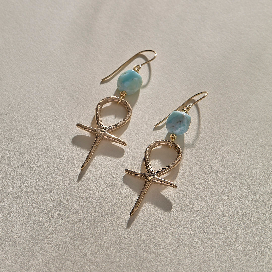 Ankh Earrings