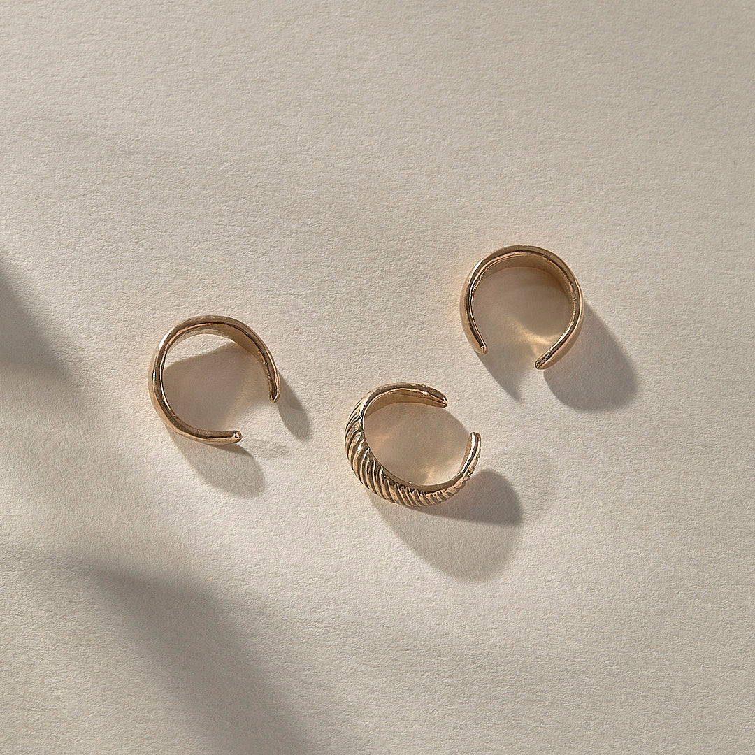 Anut Cuff Set | Bronze