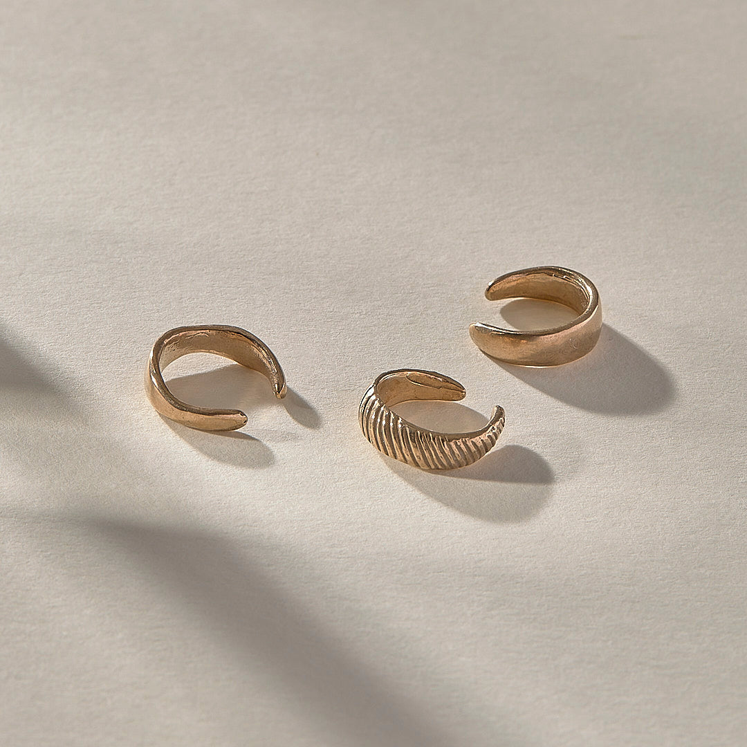 Anut Cuff Set | Bronze