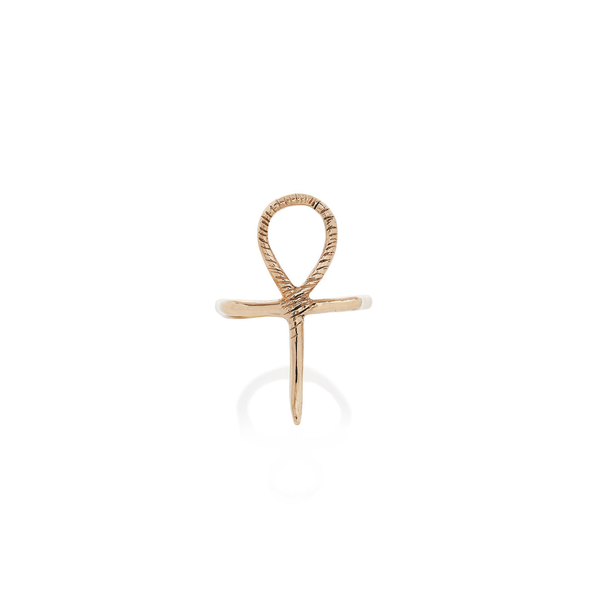 Gold Ankh Ring