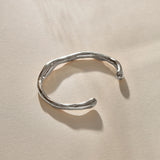 Bone Cuff | Silver