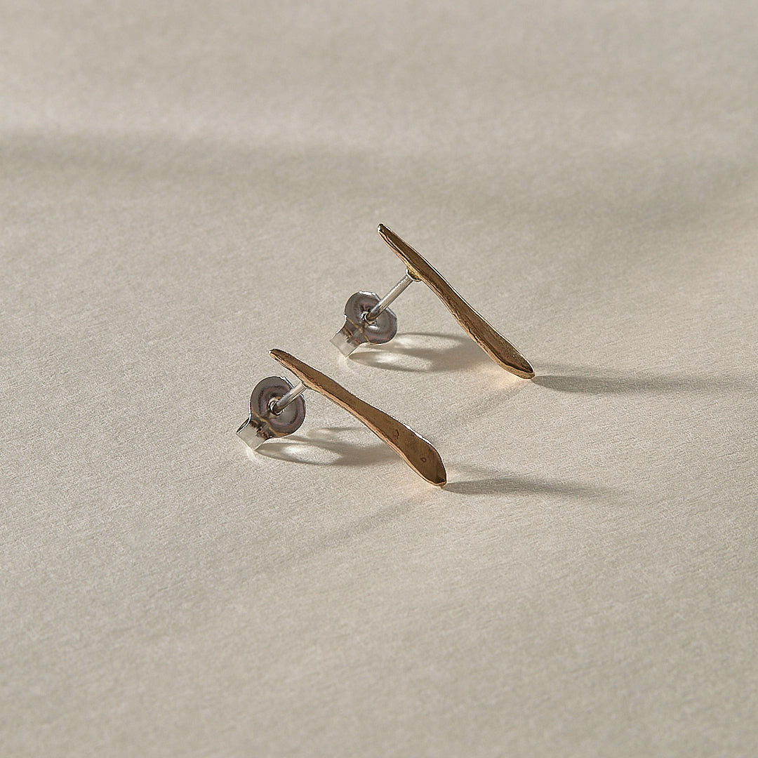 The Bronze Bone Studs