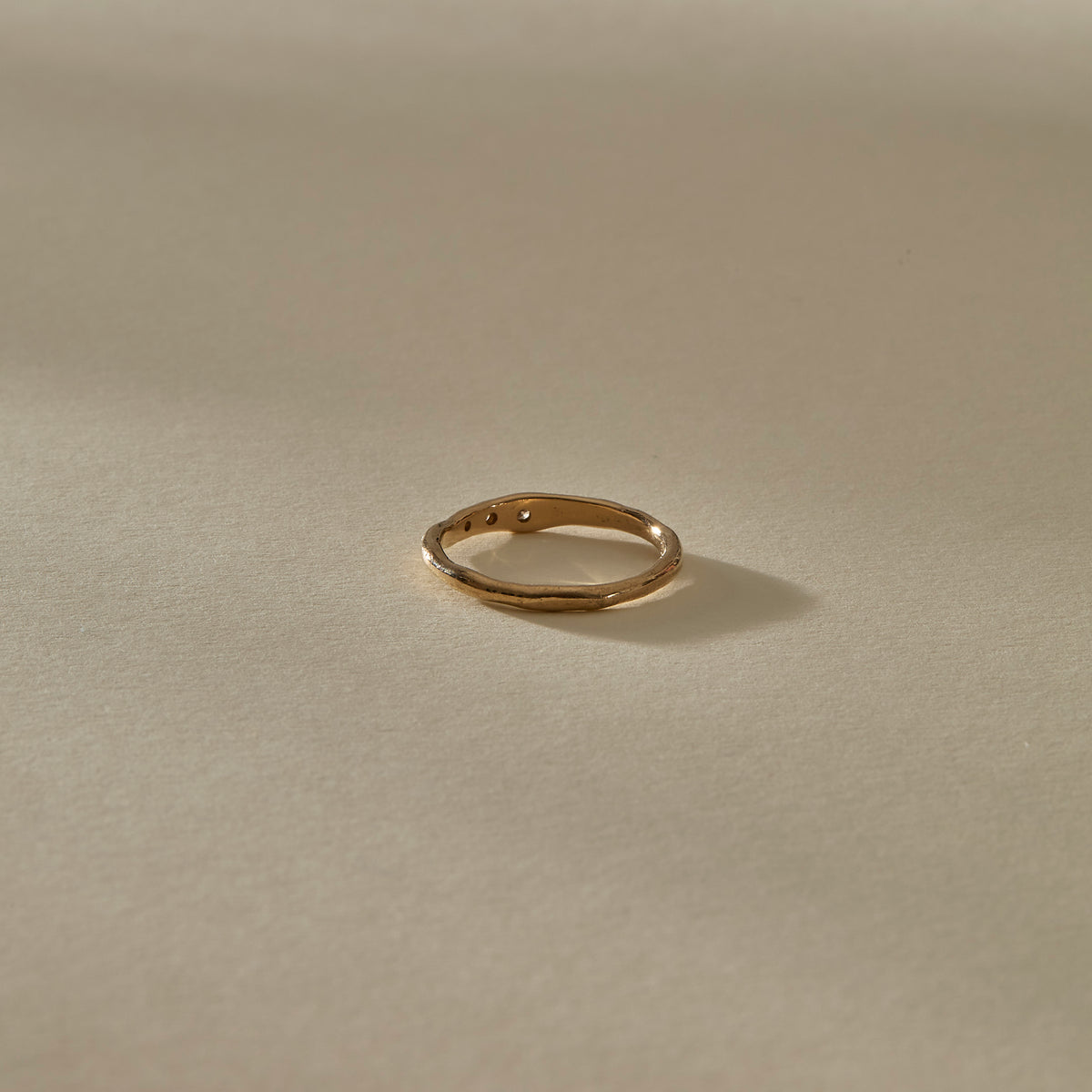 Vida Champagne Diamond Ring | Gold
