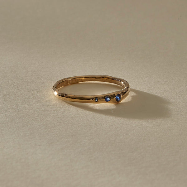 Vida Sapphire Ring | Gold