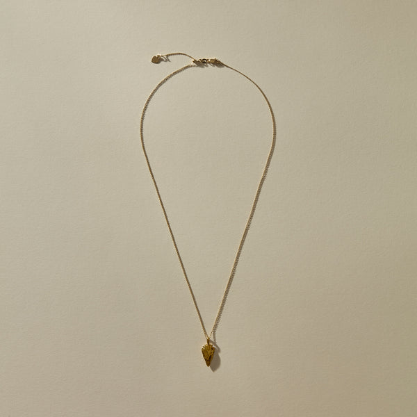 Arrowhead Necklace | Gold