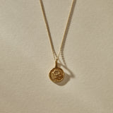 Wild Rose Necklace | Gold