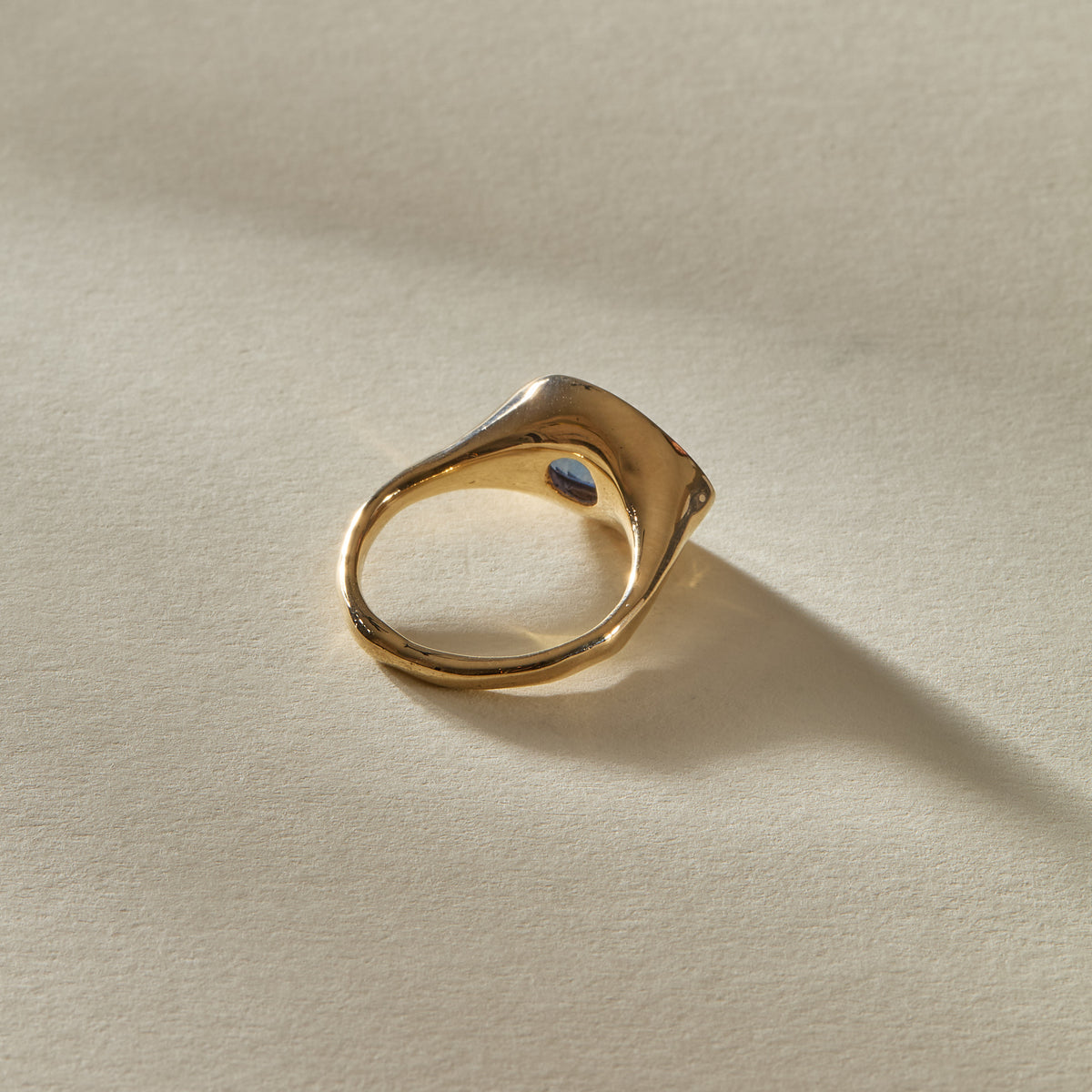 Umba Sapphire Signet Ring | OOAK