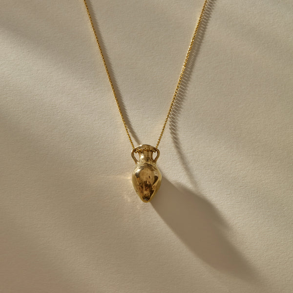 Amphora Necklace | Gold