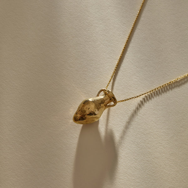 Amphora Necklace | Gold