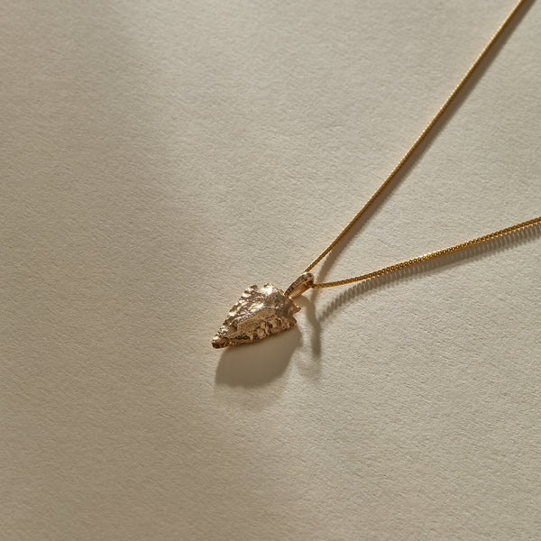 Arrowhead Necklace | Bronze