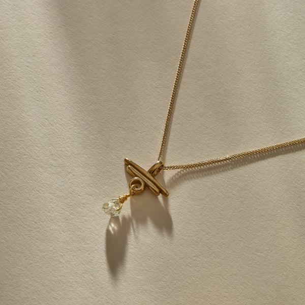 Temple Necklace | Gold
