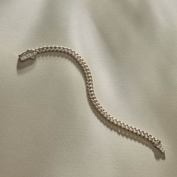 Sagrado Cuban Bracelet | Silver