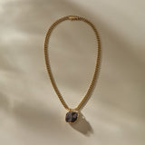 Numen Crux Staurolite Necklace | Gold | OOAK