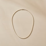 Jera Snake Chain Necklace | Silver