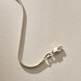 Jera Snake Chain Necklace | Silver