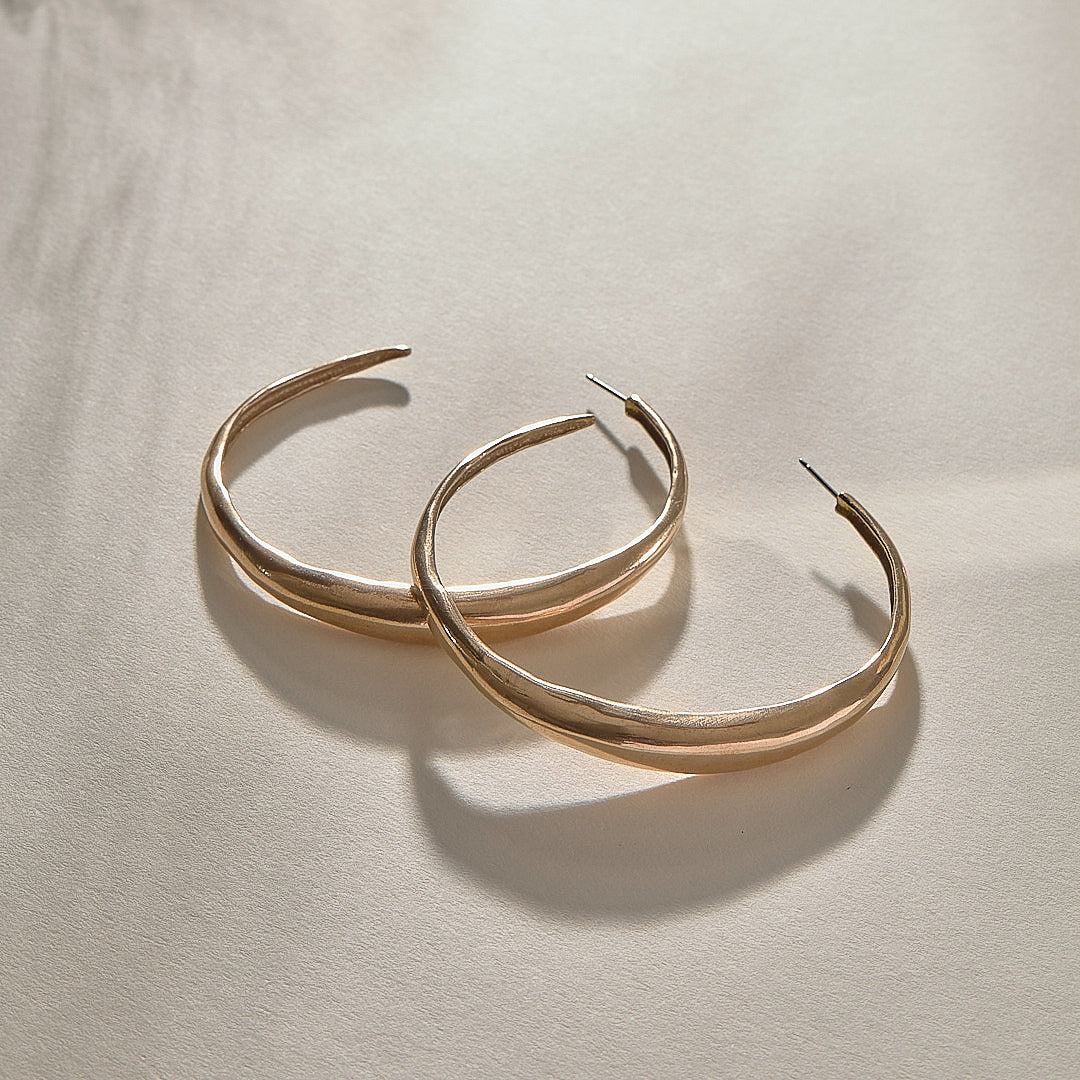 Cleo Hoops | Bronze