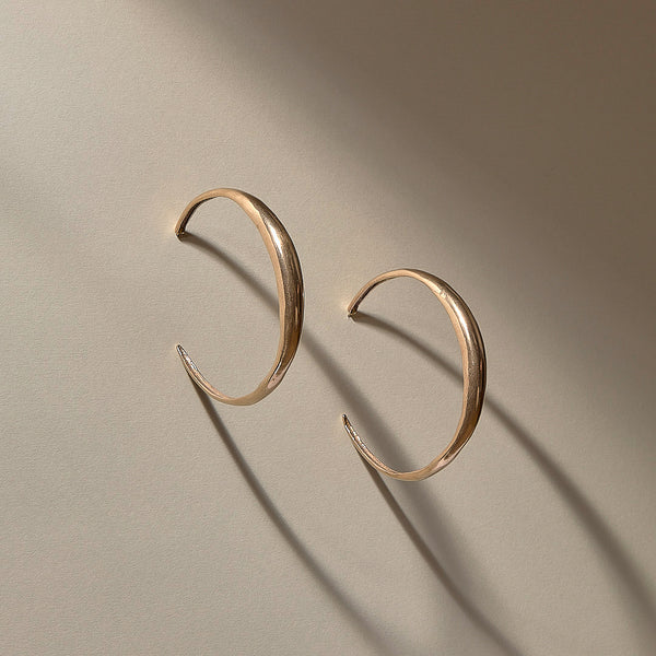The Bronze Cleo Hoops