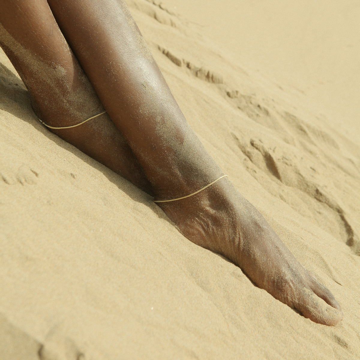 Jera  Snake Chain Anklet | Gold