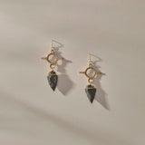 Earth Arrowhead Earrings