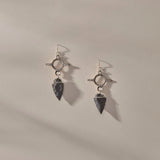 Earth Arrowhead Earrings