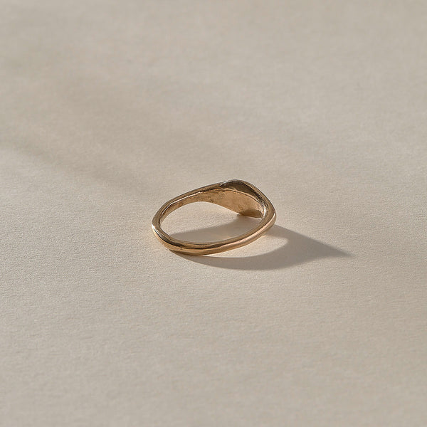 The Bronze Evil Eye Ring
