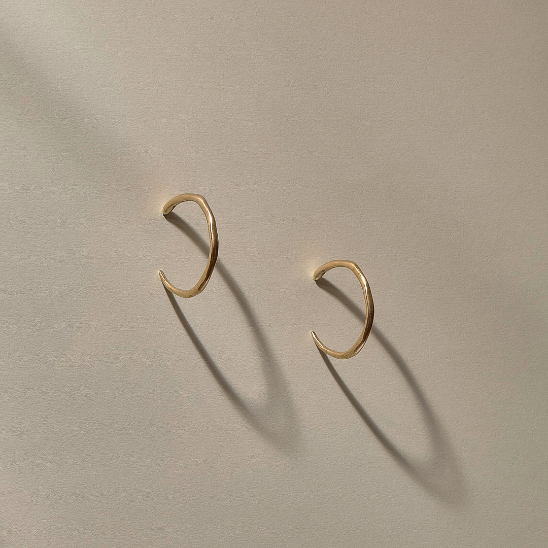 The Gold Gitana Hoops