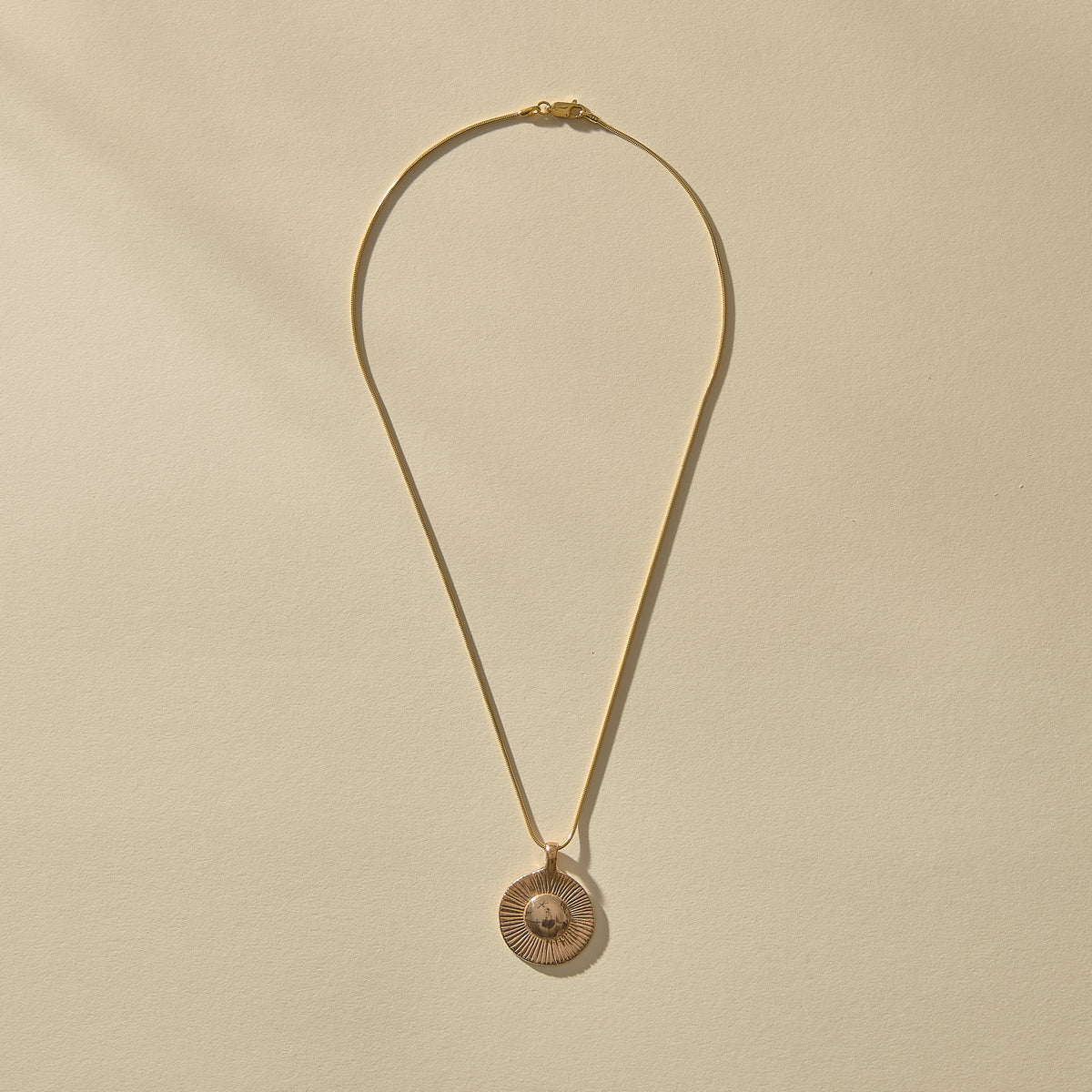 The Bronze Heart of the Sun Necklace