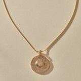 Heart of the Sun Necklace | Bronze