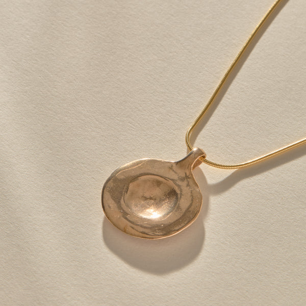 The Bronze Heart of the Sun Necklace