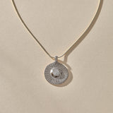 Heart of the Sun Necklace | Silver