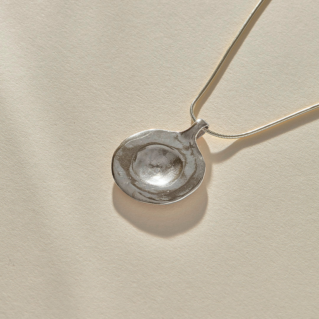 Heart of the Sun Necklace | Silver