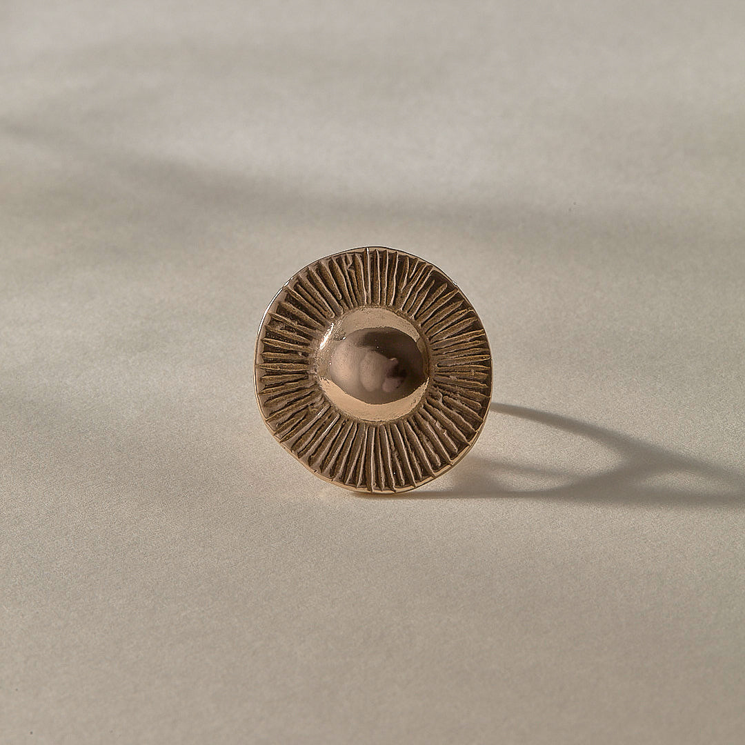 The Bronze Heart of the Sun Ring