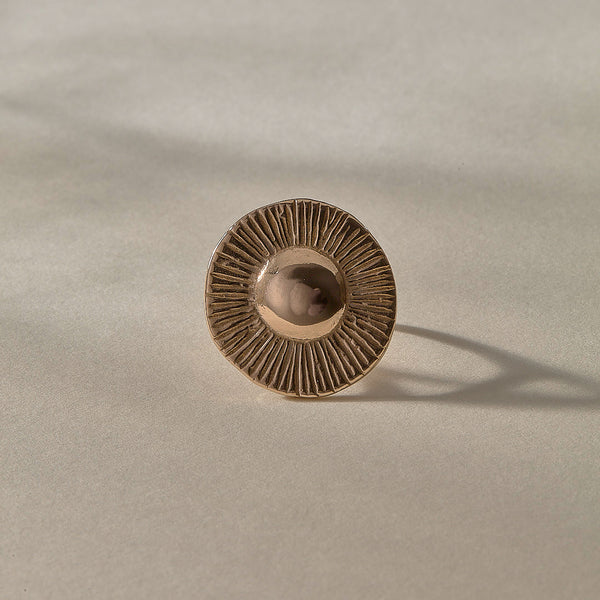 The Bronze Heart of the Sun Ring
