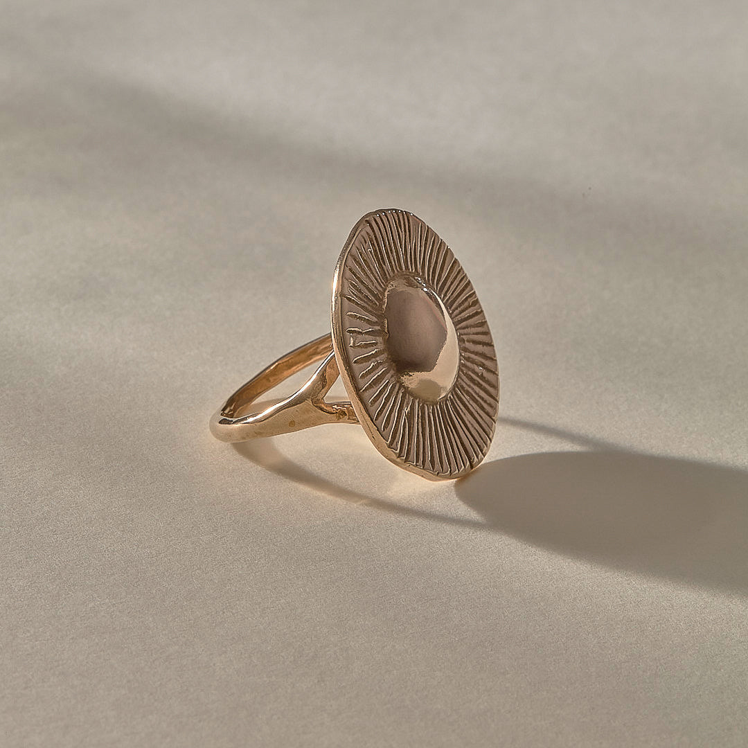 Heart of the Sun Ring | Bronze