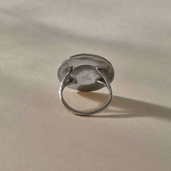 The Silver Heart of the Sun Ring