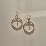 Henge Earrings | Silver