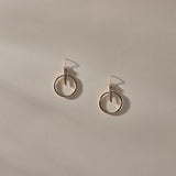 Henge Earrings | Silver
