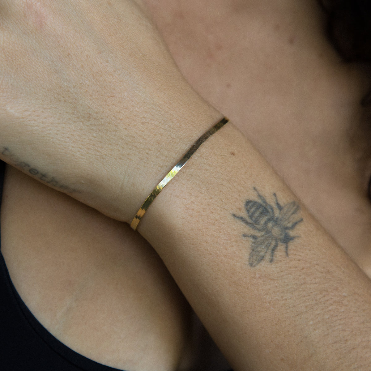 Fehu Herringbone Bracelet