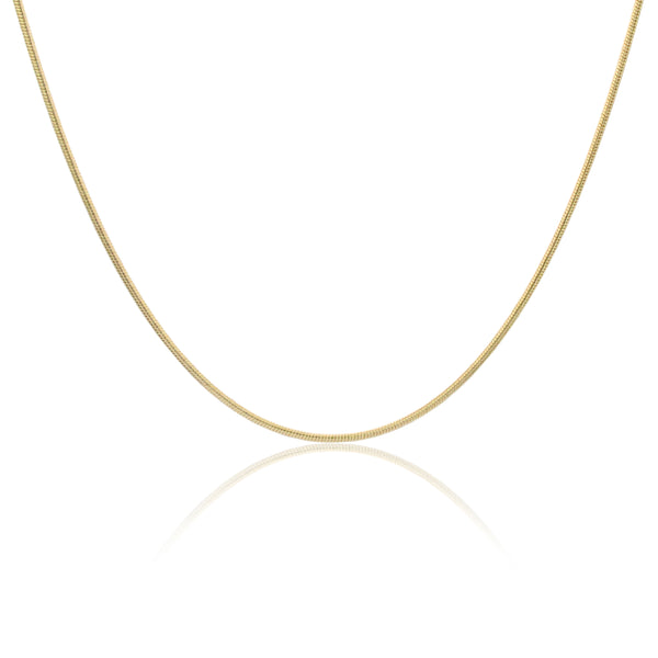 14k Gold Snake Chain Necklace