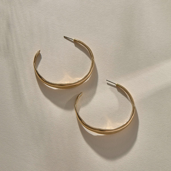 The Gold La Mer Hoops