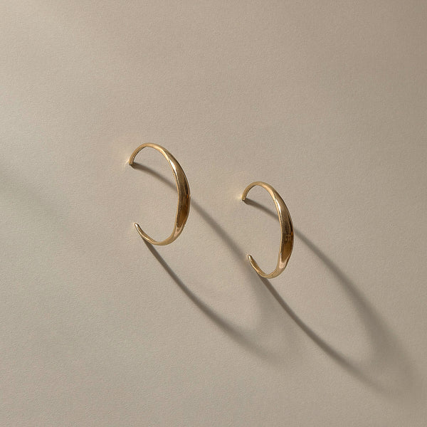 The Gold La Mer Hoops