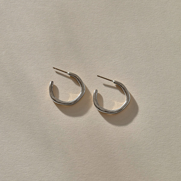 The Silver Lola Hoops