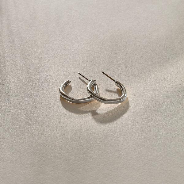 The Silver Lola Hoops