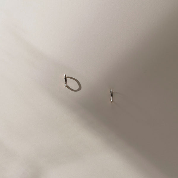 The Silver Lola Hoops