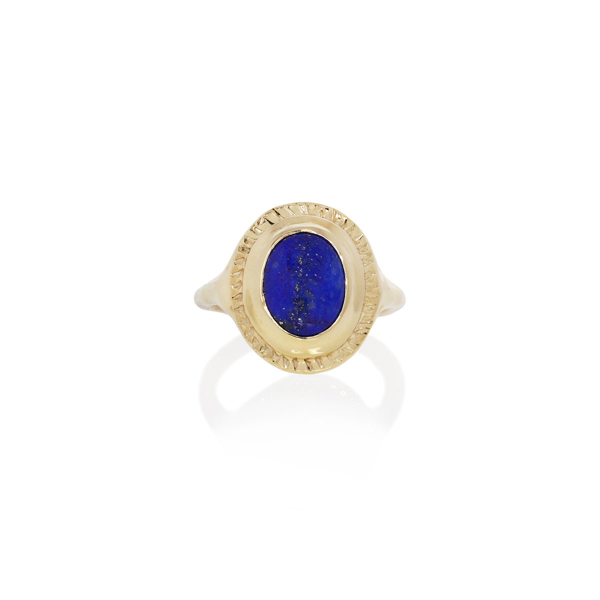 Cleo Lapis Amulet Ring