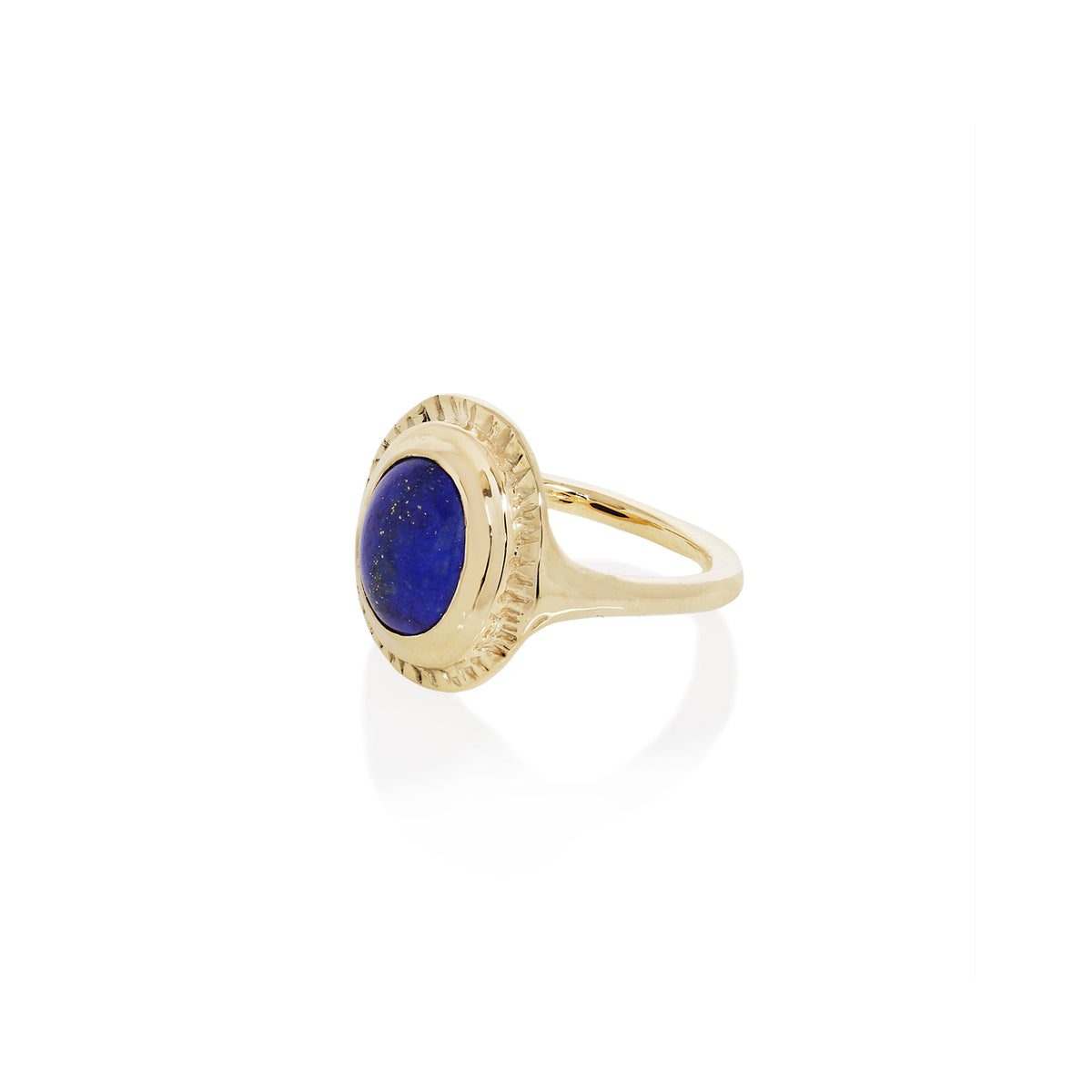 Cleo Lapis Amulet Ring